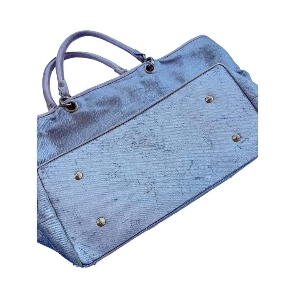 Anthropologie Ipa-Nima Handbag Tote Beaded Embroidered Floral Leather Handles - Picture 10 of 14